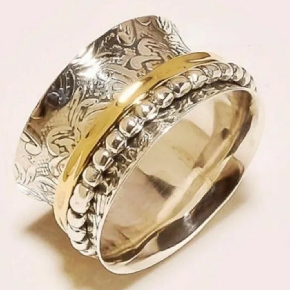 COPY - Unique Art Handmade Fashion Exquisite Engraved Antique Statement Ring
